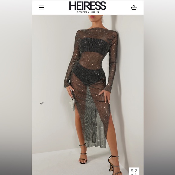 HEIRESS BEVERLY HILLS SPARKLY DRESS - Picture 4 of 5